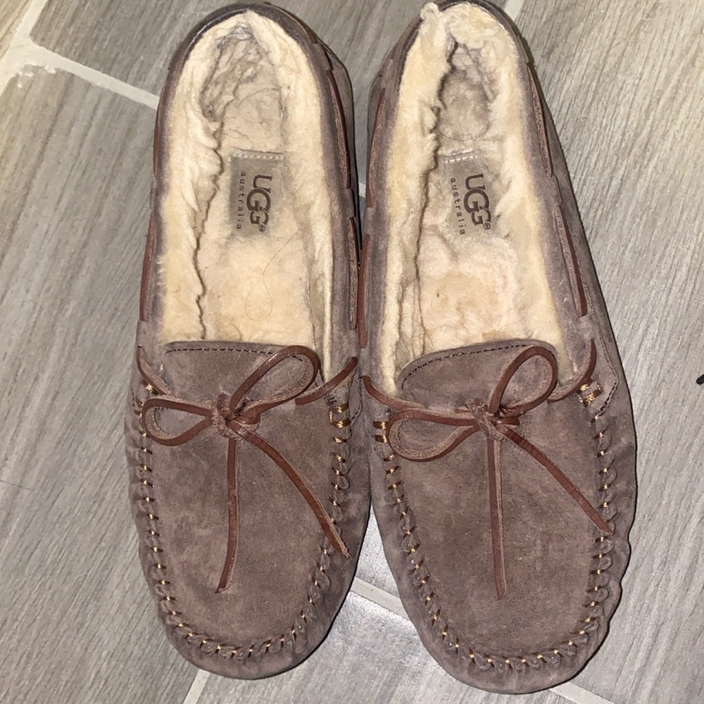 Ugg brown moccasins size 7